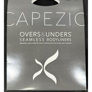 Capezio Seamless Clear Back Bra Women Medium Nude Overs & Unders 3683 Bodyliner